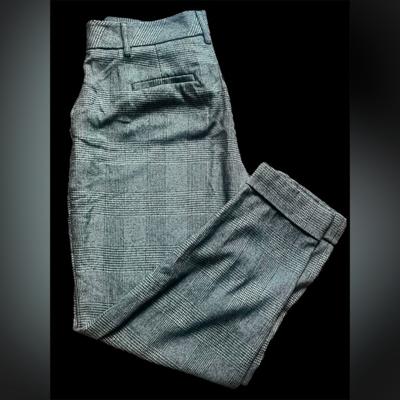 Banana Republic Factory Gray Ankle Cropped Pants - Picture 1 of 2